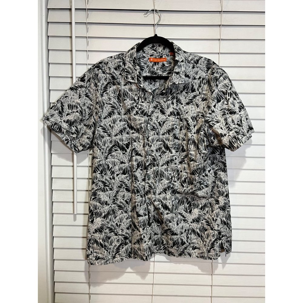 Tori‎ Richard Short Sleeve Button Up Shirt - Size XL
